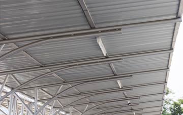 installing Up Mudford metal roofing